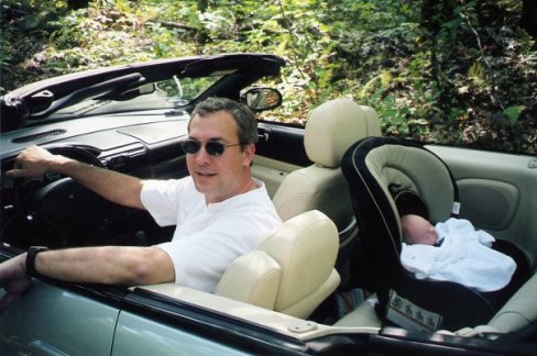 2006 shawn and john in convertible