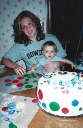 Blog Brenda and Shawn and 1st b day cake