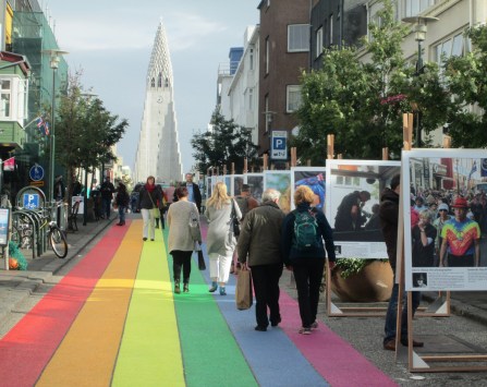 Reykivik colorful street