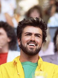 George Michael in Yellow Shirt