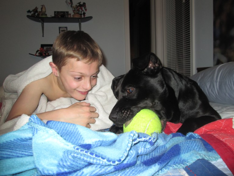 Rocco and Shawn ball