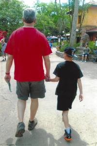 Animal Kingdom holding hands