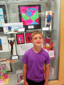 May 2015 Shawn with art work